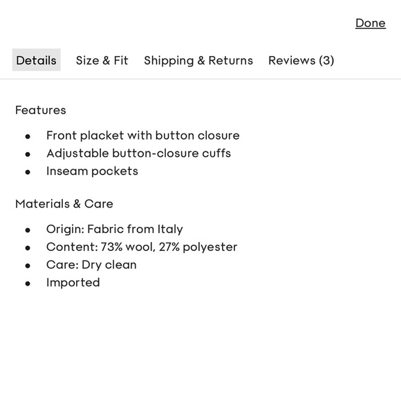 SOLD 〰️ LIKE NEW Aritzia Wilfred Free Ganna Shirt Jacket - Picture 7 of 13